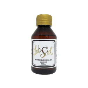 Hidroquinona 3% Loción LabSorel 120 ml – Despigmentante Efectivo para Manchas, Melasma y Hiperpigmentación