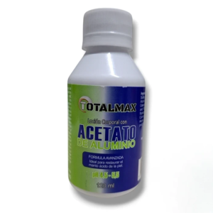 Acetato de Aluminio Loción 120 mL | TotalMax – Astringente & Antiséptico Tópico