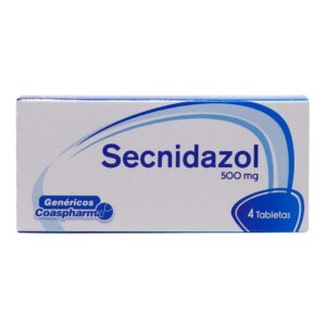 Secnidazol 500 mg 4 tabletas Coaspharma medicamento antiparasitario Colombia