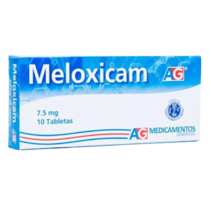 Meloxicam 7,5 mg — Caja x 10 tabletas AG | Antiinflamatorio y analgésico prolongado