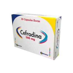 Cefradina 500 mg — Caja x 20 cápsulas Ophalac | Antibiótico cefalosporina oral