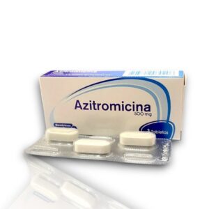 Azitromicina 500 mg Coaspharma — Caja x 3 tabletas | Antibiótico de amplio espectro