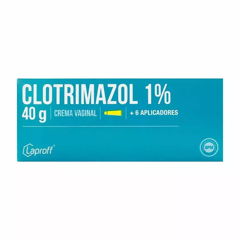 Clotrimazol 1% Crema Vaginal — Tubo x 40 g Laproff | Tratamiento antifúngico local
