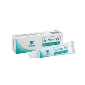 Aciclovir 5 % Ungüento Tópico Vitalis — Tubo x 15 g | Tratamiento herpes labial