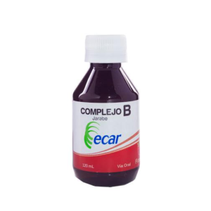Complejo B — Jarabe Frasco x 120 mL Ecar | Suplemento vitaminas B