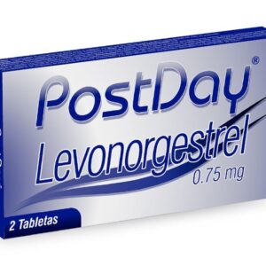 Postay X2 — Levonorgestrel 0,75 mg | Anticoncepción de emergencia Caja x 2