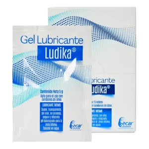 Gel Lubricante Ludika — Caja x 15 sobres × 5 g (Ecar)