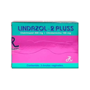 LINDAZOL-2 PLUS — Caja x 3 óvulos (Ruecam) | Clotrimazol + Clindamicina
