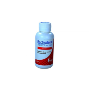 Bactroderm Espuma Yodopovidona — Frasco 120 mL | Antiséptico tópico Ecar
