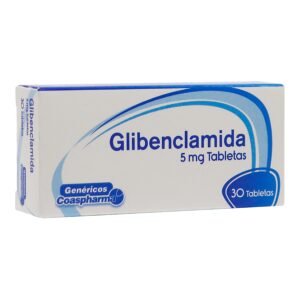 Glibenclamida 5 mg – Caja x 30 tabletas | Coaspharma Antidiabético Oral