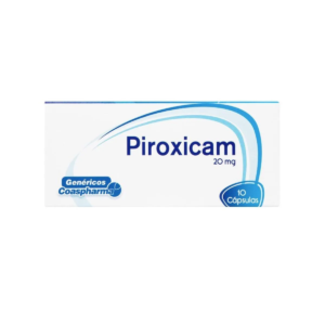 Piroxicam 20 mg Coaspharma Caja x 10 Caps – Antiinflamatorio AINE