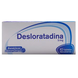 Desloratadina 5 mg — Caja x 10 tabletas | Coaspharma — Antihistamínico (No sedante)